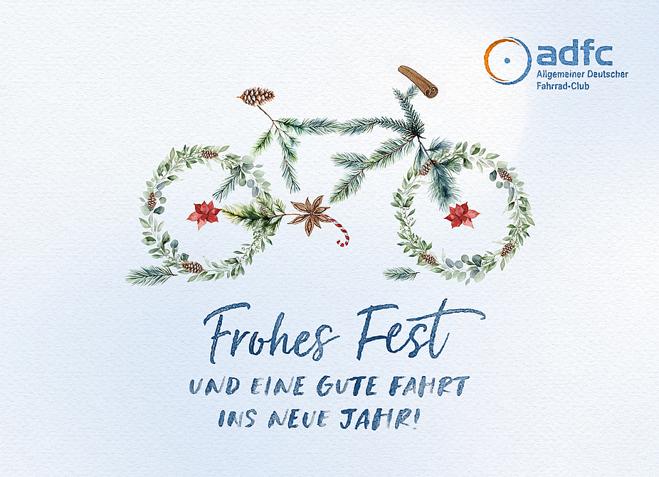Digitaler ADFC-Weihnachtsgruß 2024 ADFC-Weihnachtsgruß 2024