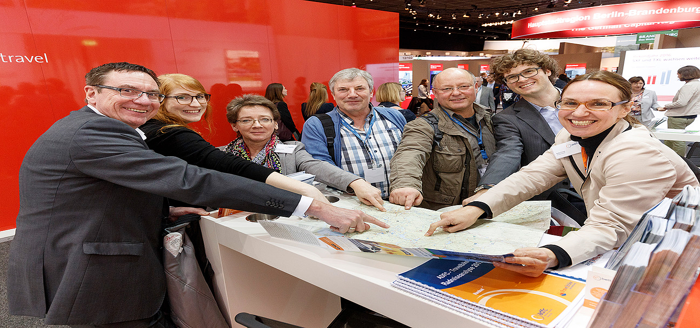 Tourismusmesse ITB ADFC-Stand Tourismusmesse ITB ADFC-Stand