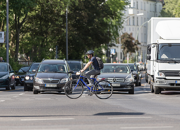 Radfahren in der Stadt