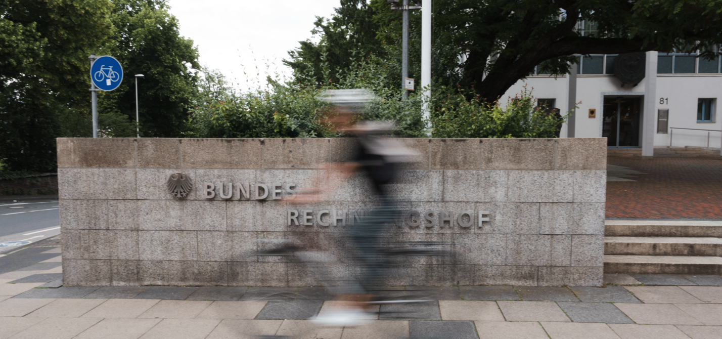 Der Bundesrechnungshof ist Fahrradfreundlicher Arbeitgeber Der Bundesrechnungshof ist als Fahrradfreundlicher Arbeitgeber zertifiziert