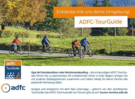 Anzeige ADFC TourGuide