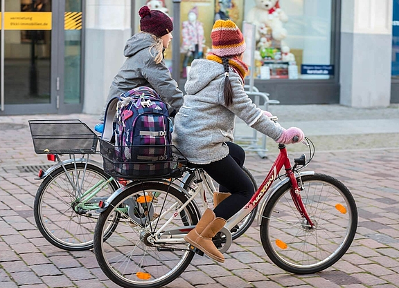 Auf dem Schulweg