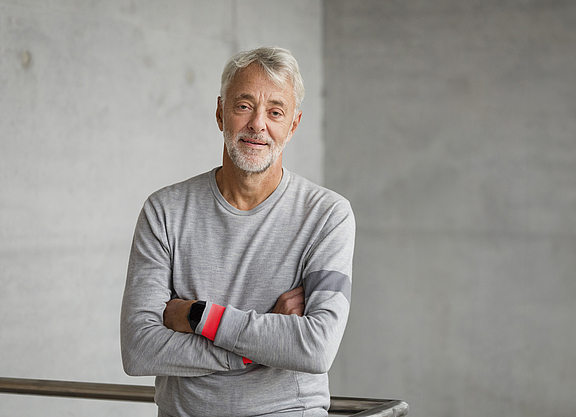 Porträt des ADFC-Bundesvorsitzenden Frank Masurat.
