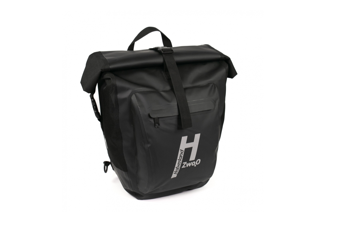 Haberland von vorn Die Fahrradtasche Haberland H2O.