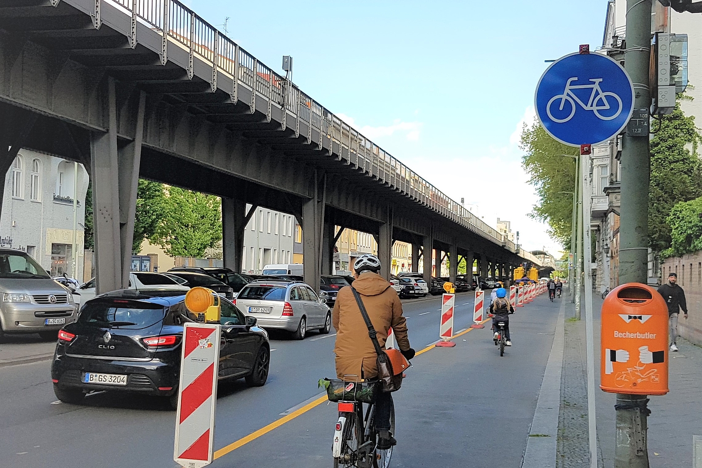 Berlin_Pop-Up_Bike-Lanes2_Copy_ADFC_S.Tosic Pop-up-Bike-Lanes in Berlin-Kreuzberg