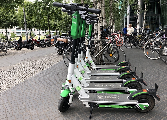 Leih-E-Scooter