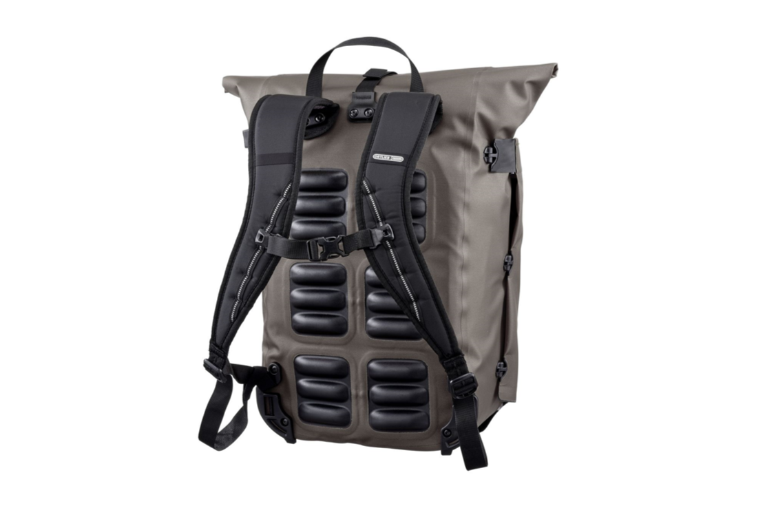 Ortlieb Vario Rucksack Die Tasche Ortlieb Vario als Rucksack.