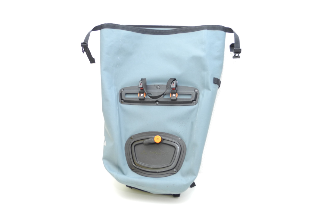 Vaude Prototyp Gepäcktasche Der Prototyp Vaude Transformer als Gepäcktasche.