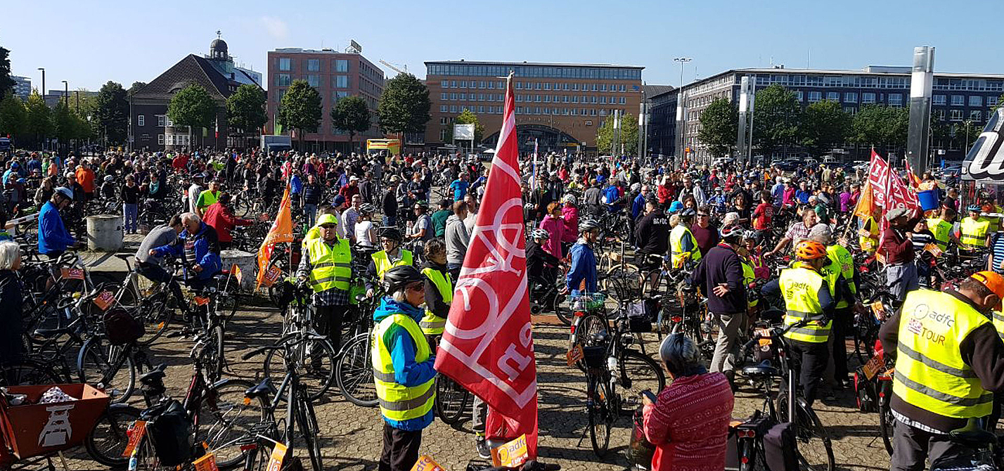 Fahrraddemo Bremen 2017