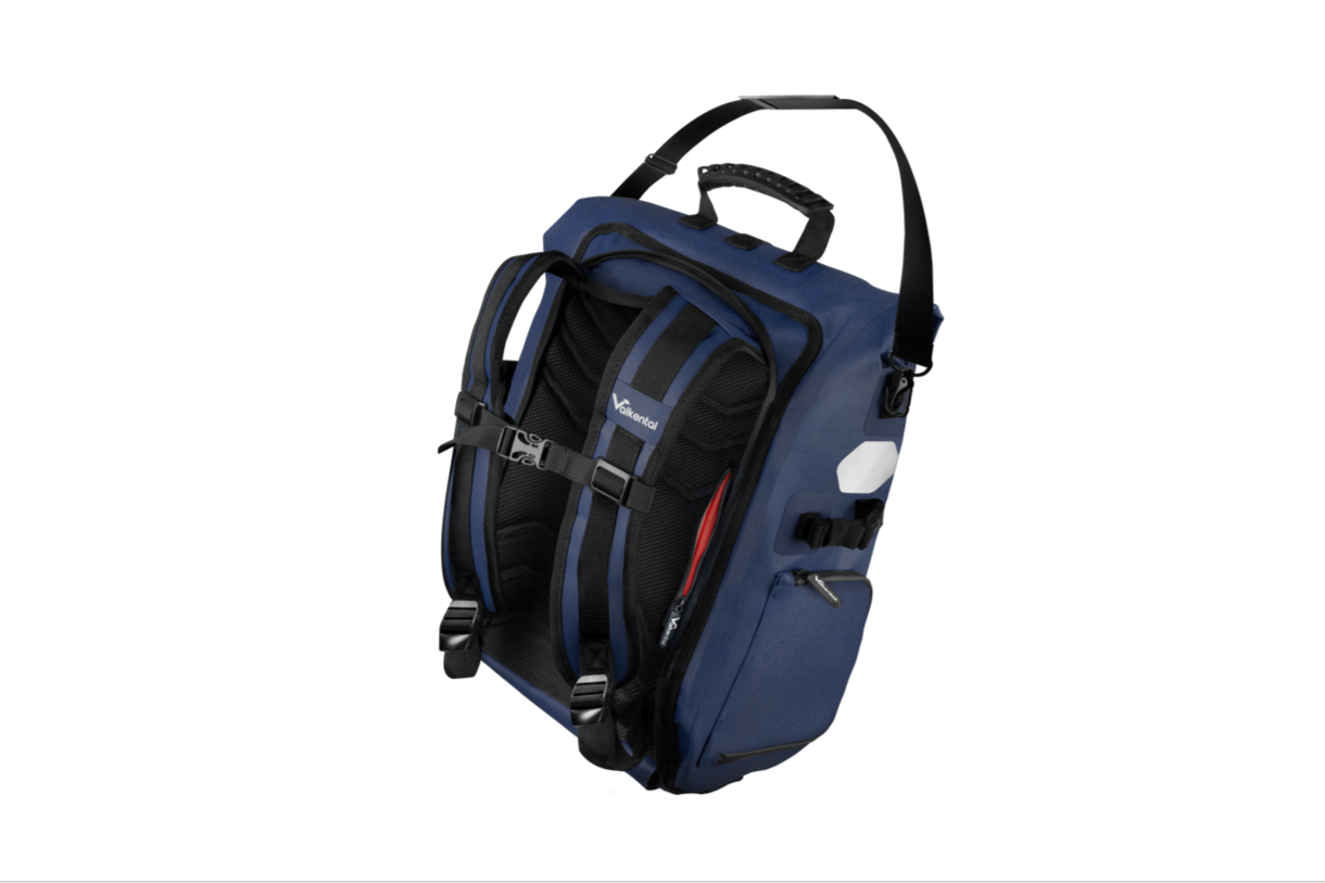 Valkental Rucksack Die Valkental-Kombitasche als Rucksack.