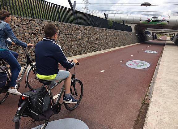 RijnWaalpad bei Nijmegen