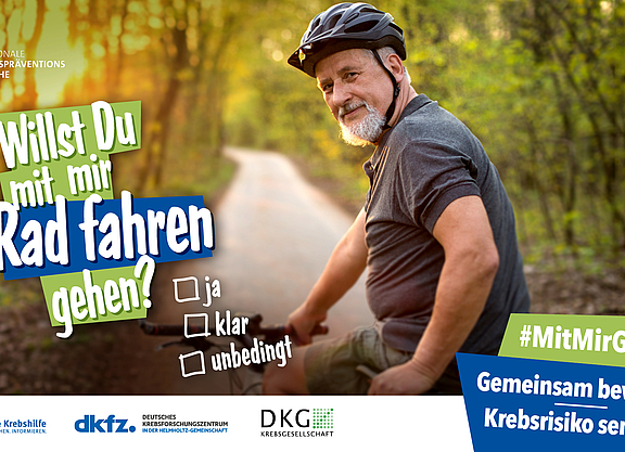 Der ADFC unterstützt die Nationale Krebspräventionswoche 2024