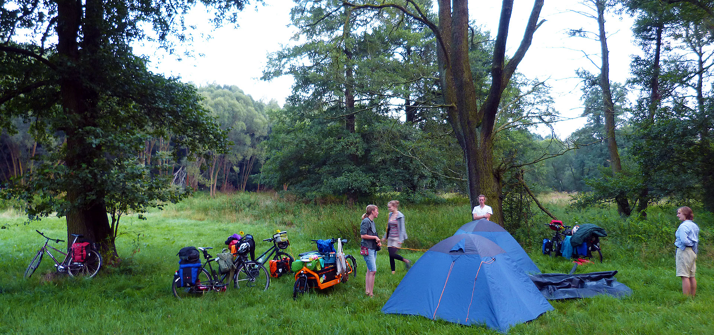 Gliederung_Campen_Falk-Richter Naturnah: Radreisen und Zelten