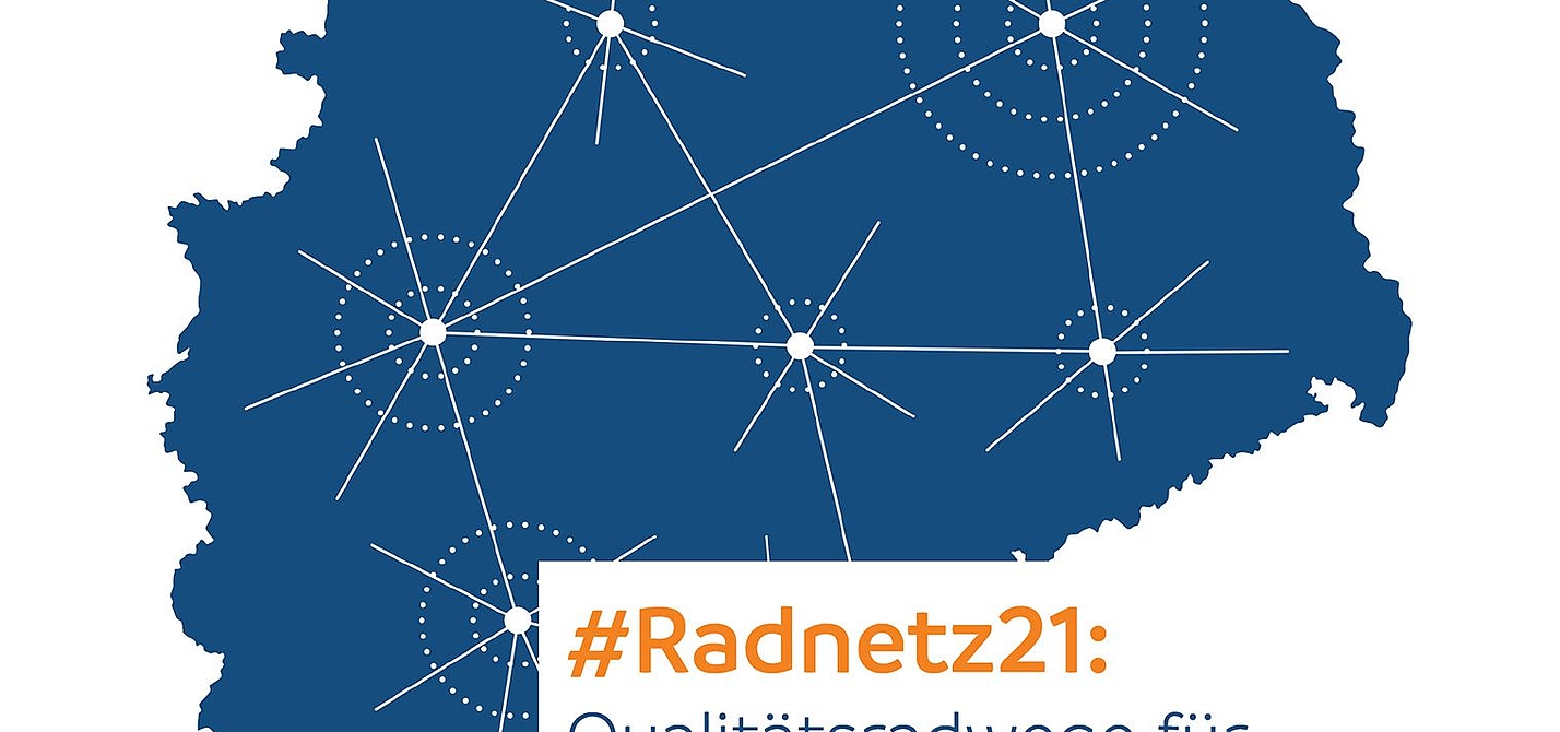 Titelgrafik #Radnetz21: Qualitätsradwege für Deutschland Titelgrafik #Radnetz21: Qualitätsradwege für Deutschland