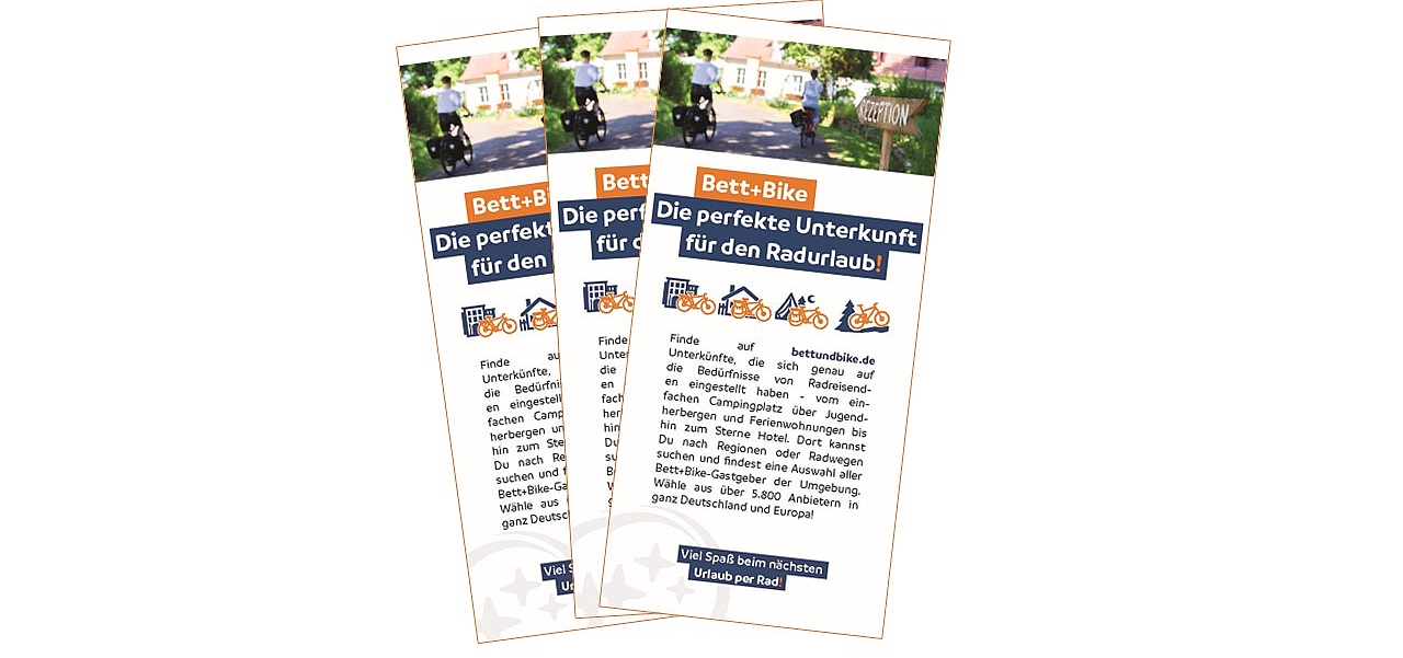 Bett+Bike Flyer