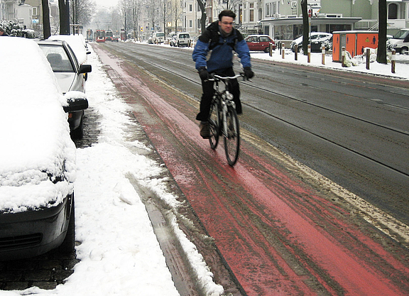 Radfahren im Winter