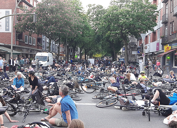 Ride of Silence in Hamburg (Mai 2018)