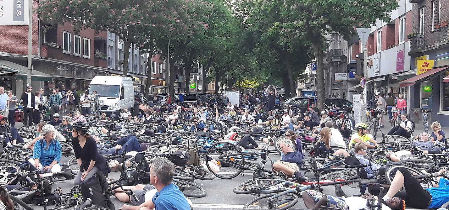 Ride of Silence in Hamburg (Mai 2018) Ride of Silence in Hamburg (Mai 2018)