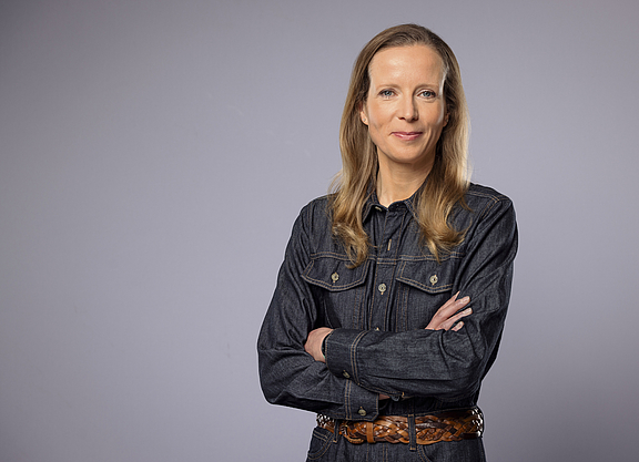 Porträtfoto von Caroline Lodemann, politische Bundesgeschäftsführerin des ADFC
